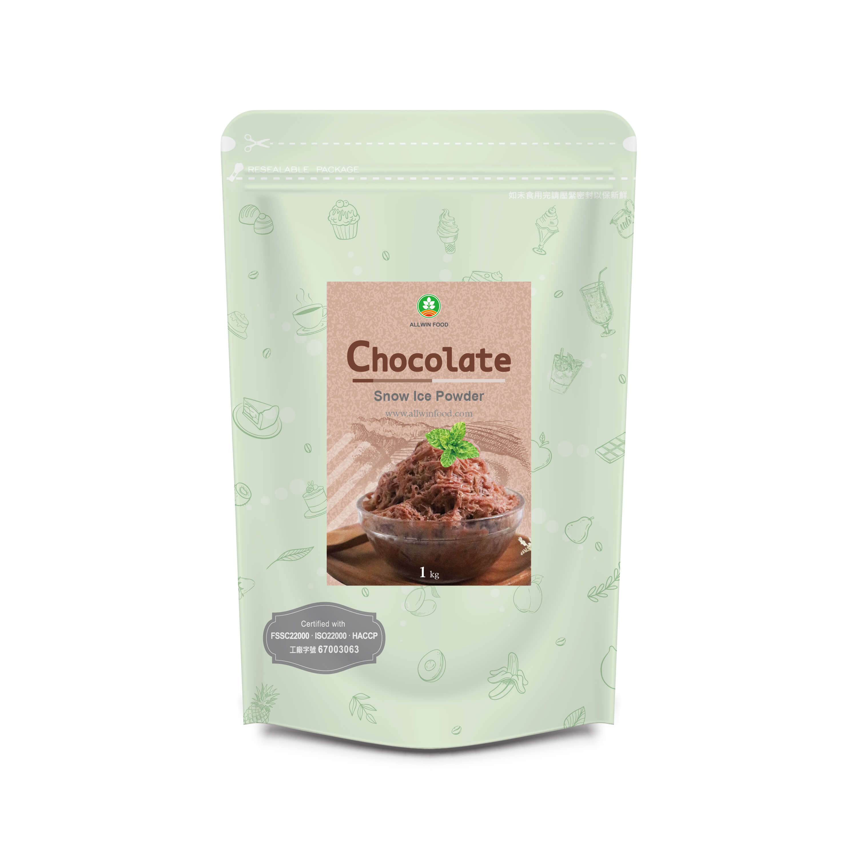 Polvere di Ghiaccio Neve al Cioccolato